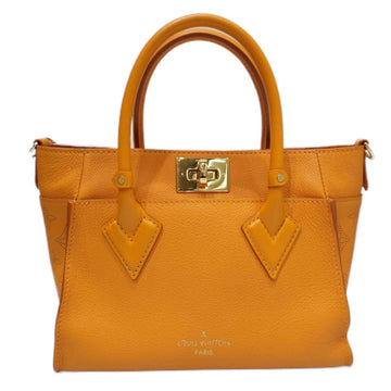 LOUIS VUITTON On My Side PM M57730 Handbag Shoulder Bag Mandarin Women's Leather With Strap