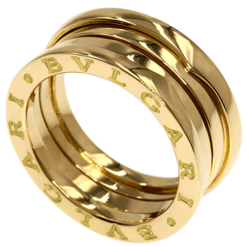 BVLGARI B-zero1 B zero one 3 band S #55 ring K18 yellow gold ladies