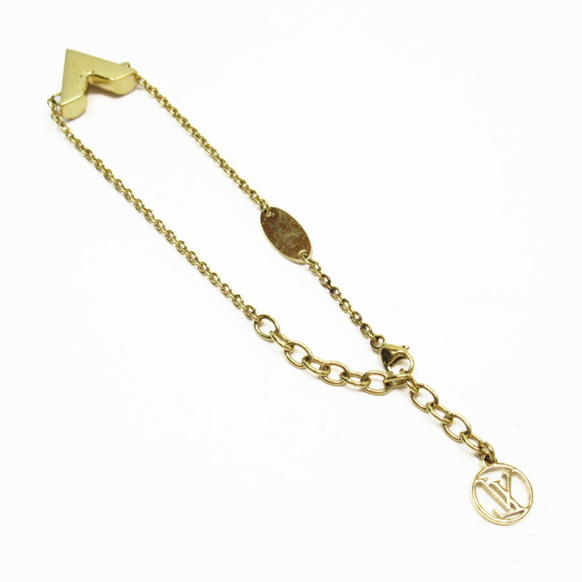 Louis Vuitton Essential V Women's Bracelet M61084 Metal in 2023