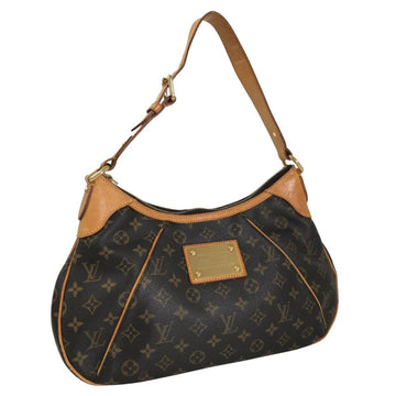 LOUIS VUITTON Shoulder Bag Thames PM M56384 Monogram Canvas Brown Women's