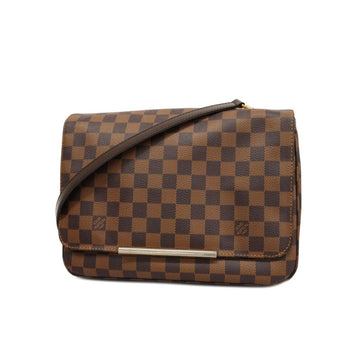 LOUIS VUITTON Shoulder Bag Damier Hoxton GM N41253 Ebene Ladies