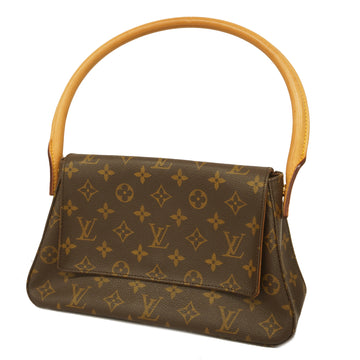 LOUIS VUITTONAuth  Monogram Mini Looping M51147 Women's Shoulder Bag