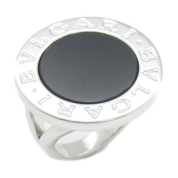BVLGARI  Onyx Ring Ring Black K18WG[WhiteGold] Black