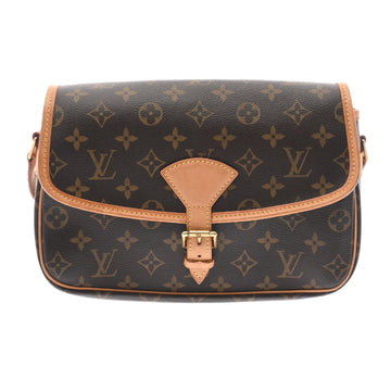 LOUIS VUITTON Monogram Sologne Brown M42250 Women's Canvas Shoulder Bag