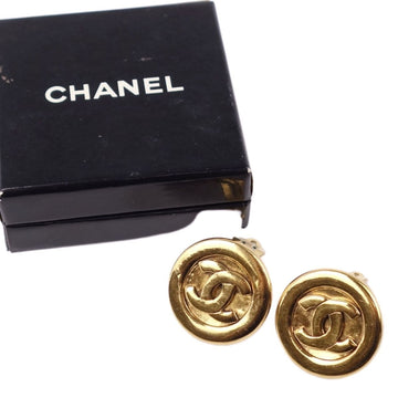 Chanel earrings here mark ladies gold