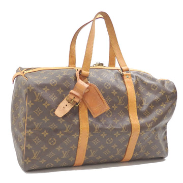 LOUIS VUITTON Boston Bag Monogram Sac Souple 45 M41624 Hand Women's Men's