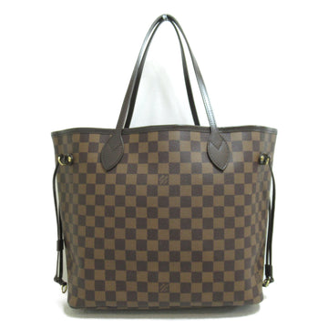 LOUIS VUITTON Neverfull MM Brown Ebene Damier PVC coated canvas N51105