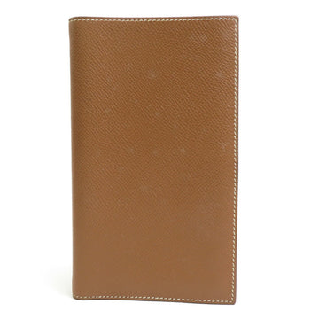 HERMES Notebook Cover Leather Brown e55982f