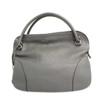 SALVATORE FERRAGAMO Handbag Gancini Leather Gray Ladies