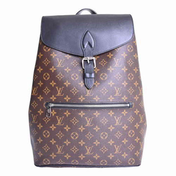 Louis Vuitton Monogram Macassar Parc Rucksack Backpack Brown PVC Leather