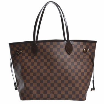 LOUIS VUITTON Damier Neverfull MM Tote Bag N51105 Brown Women's