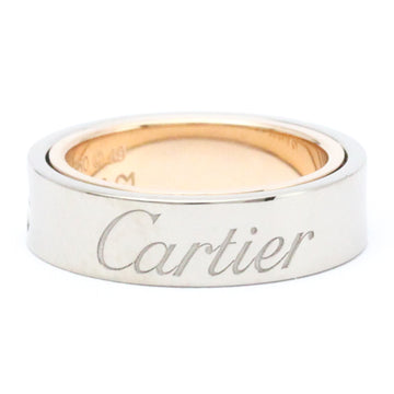 CARTIER Secret Love Ring Pink Gold [18K],White Gold [18K] Fashion No Stone Band Ring Pink Gold,Silver