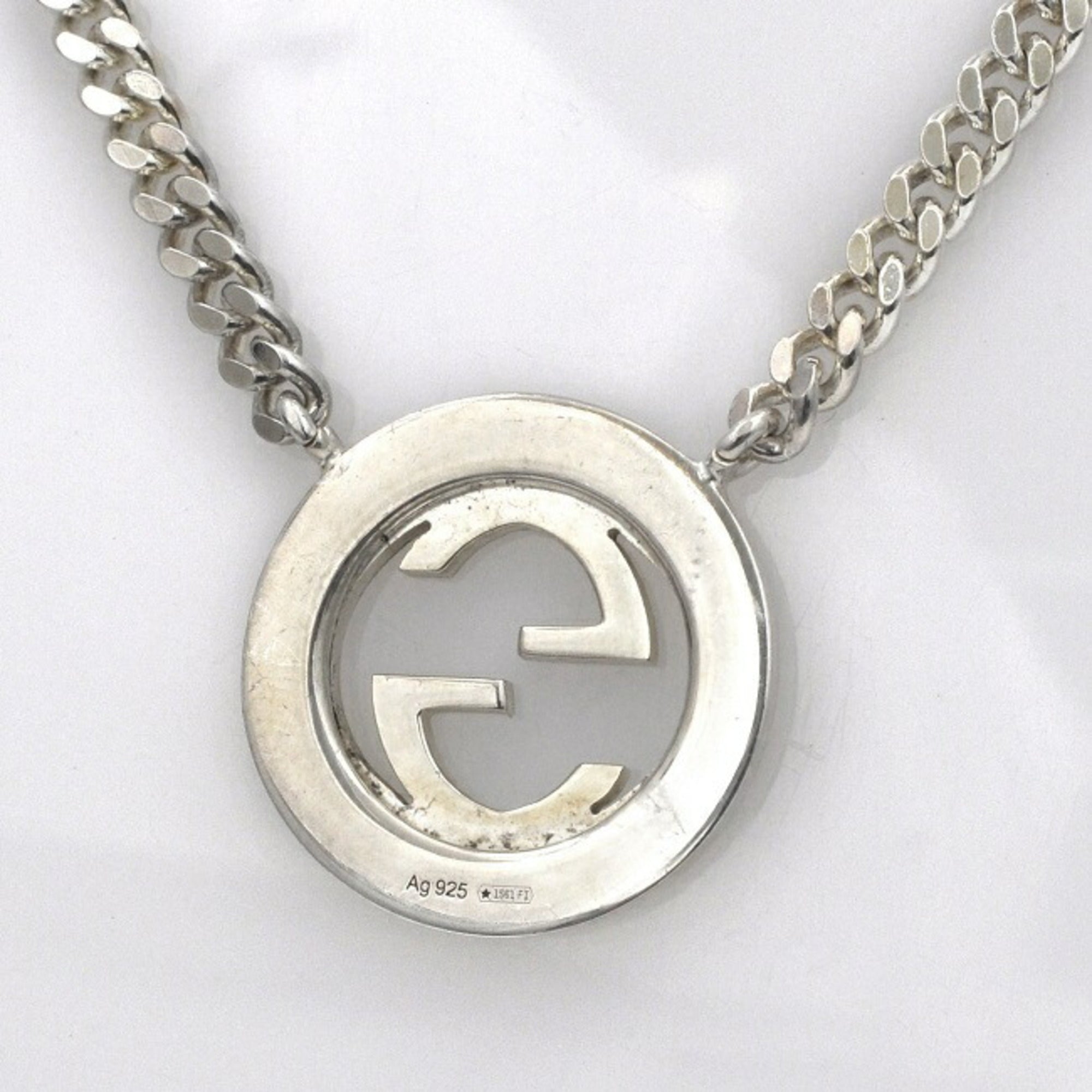 Gucci ag deals 925 necklace