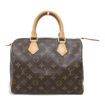 LOUIS VUITTON Speedy 25 handbag Brown Monogram PVC coated canvas M41109