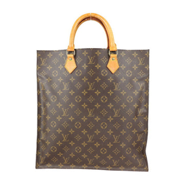 LOUIS VUITTON sac plastic monogram handbag M51140 canvas brown