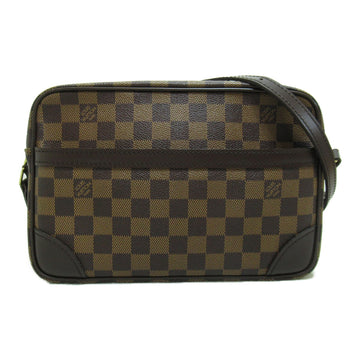 LOUIS VUITTON Trocadero 27 Brown Ebene Damier PVC coated canvas N48085