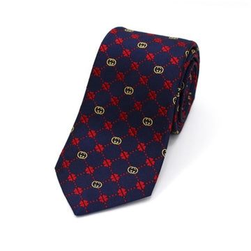 GUCCI silk tie narrow GG  men