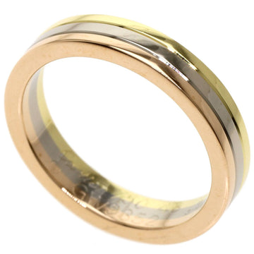 Cartier Three Gold Wedding #48 Ring K18 Yellow Gold/K18WG/K18PG Women's CARTIER