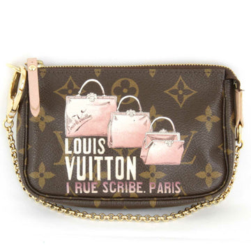 LOUIS VUITTON Accessories Trunk Collection M60245 Accessory Pouch Monogram Canvas Women's