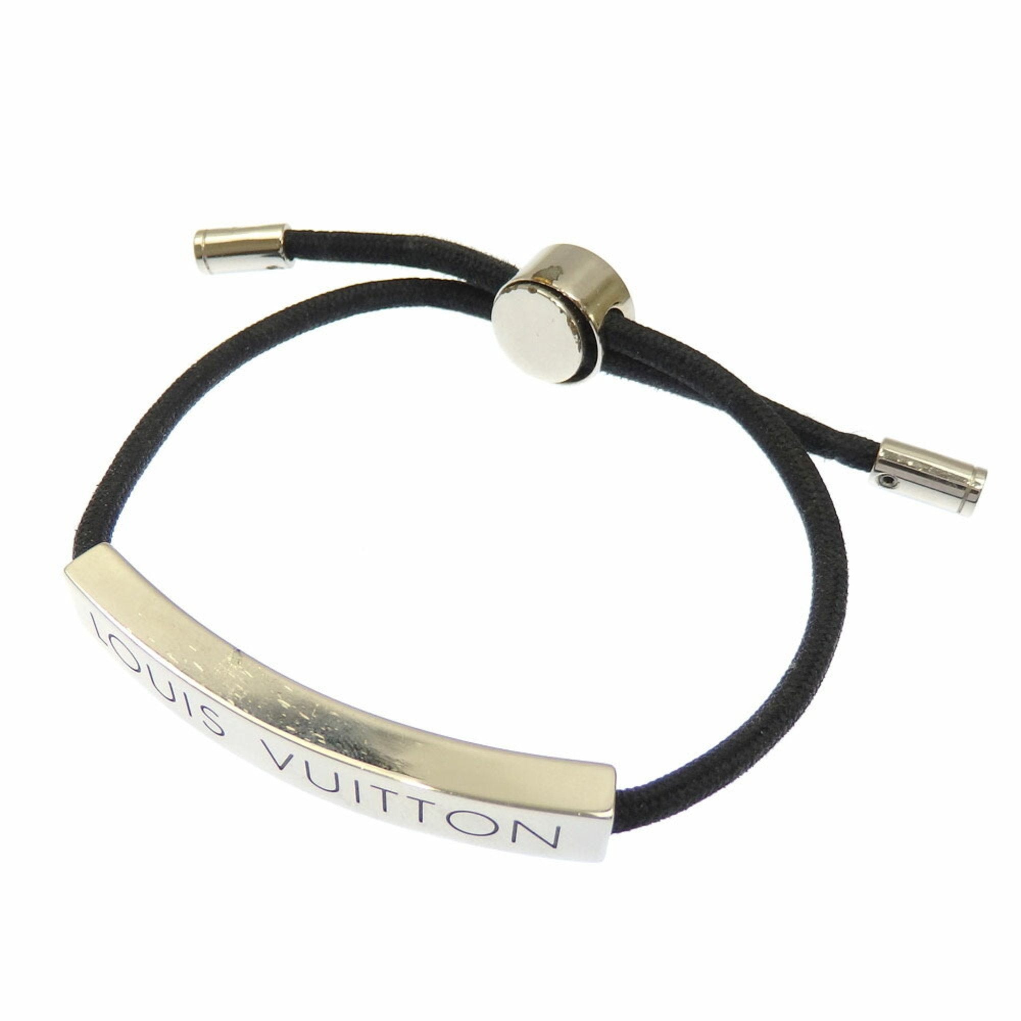 Monogram leather bracelet Louis Vuitton Brown in Leather - 29286680
