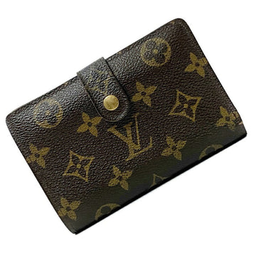 LOUIS VUITTON Wallet Portefeuille Viennois Brown Monogram M61674 Clasp CA0074  Bifold Compact Fold Ladies LV