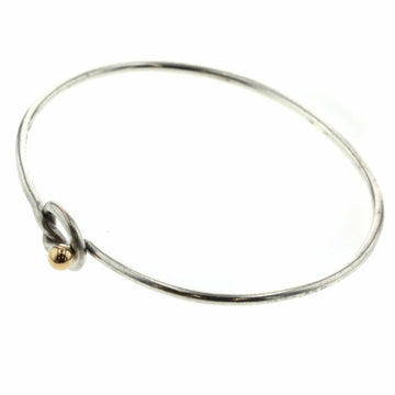 TIFFANY Bangle Love Knot Combi Silver 925 K18 Yellow Gold Ladies &Co.