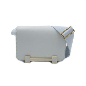 HERMES Geta Blue Blue brume Shave leather