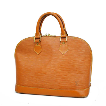 Louis Vuitton Epi Alma M51130 Women's Handbag Gold Cipango