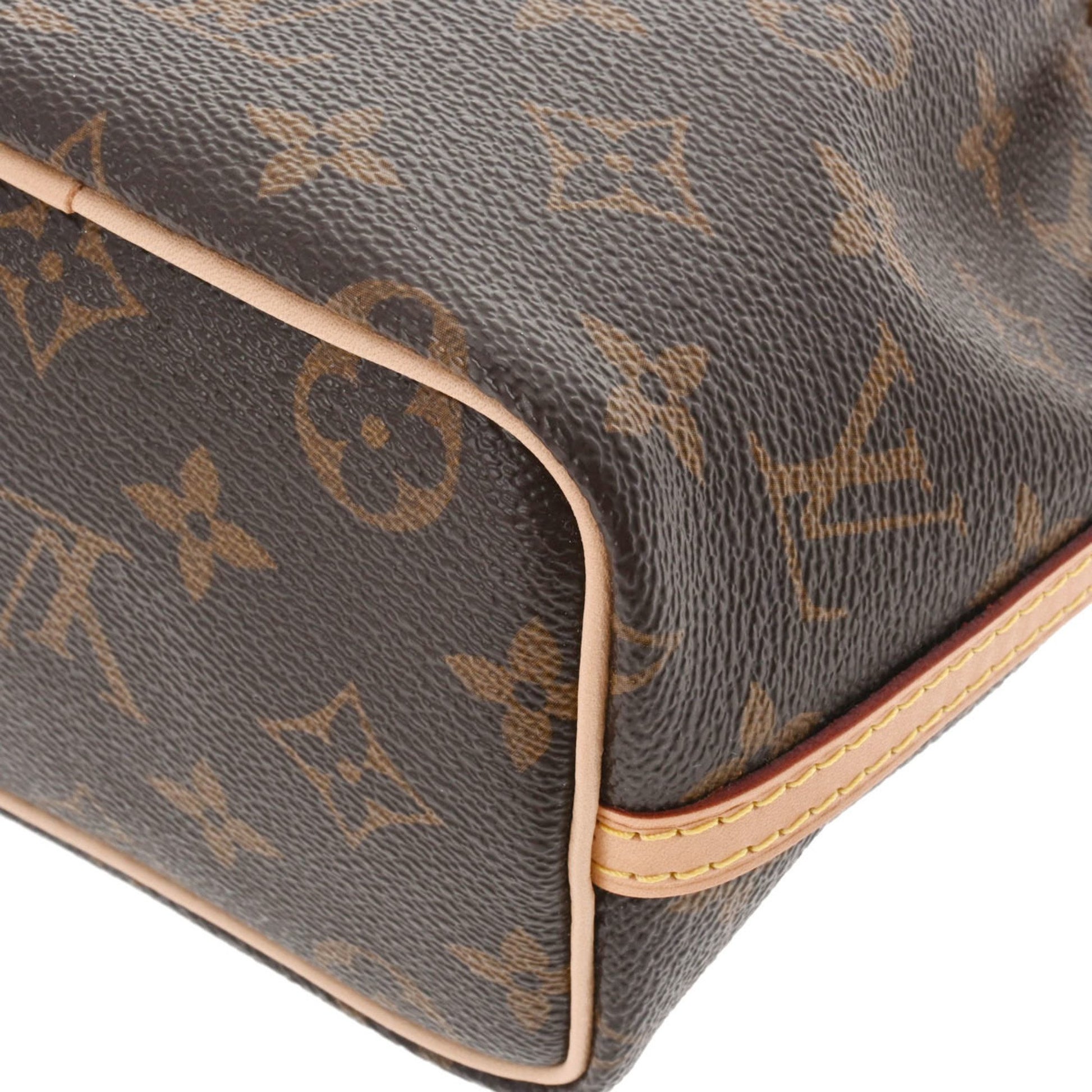LOUIS VUITTON Louis Vuitton Monogram Nano Noe Brown M41346 Women's