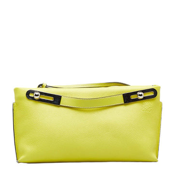 LOEWE Missy Small Handbag Yellow Leather Ladies