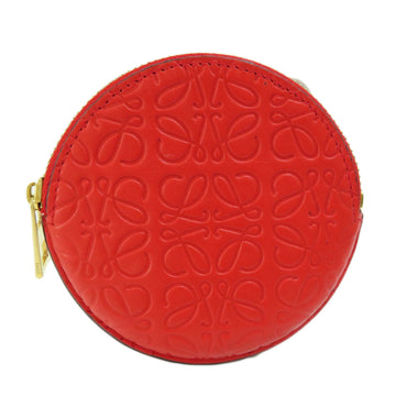 LOEWE Anagram Coin Case Leather Women's