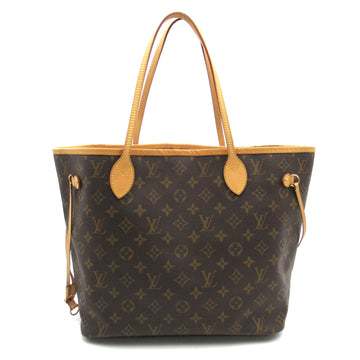 LOUIS VUITTON Neverfull MM Brown Beige Monogram PVC coated canvas M40156