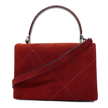 SALVATORE FERRAGAMOAuth  Shoulder Bag Women's Leather Shoulder Bag Bordeaux
