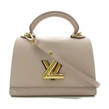 LOUIS VUITTON Twist One Handle PM Shoulder Bag Pink Gurege Taurillon Clemence Leather leather M57214