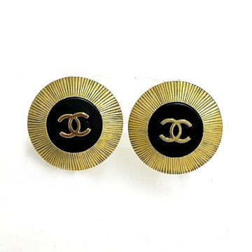 CHANEL Coco Mark Round 95P Brand Accessories Earrings Ladies