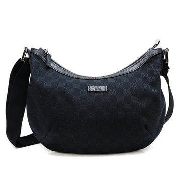 Gucci Women's Shoulder Bag 181092 Leather Black