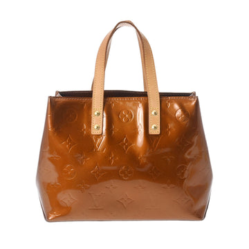 LOUIS VUITTON Vernis Lead PM Bronze M91146 Women's Monogram Handbag