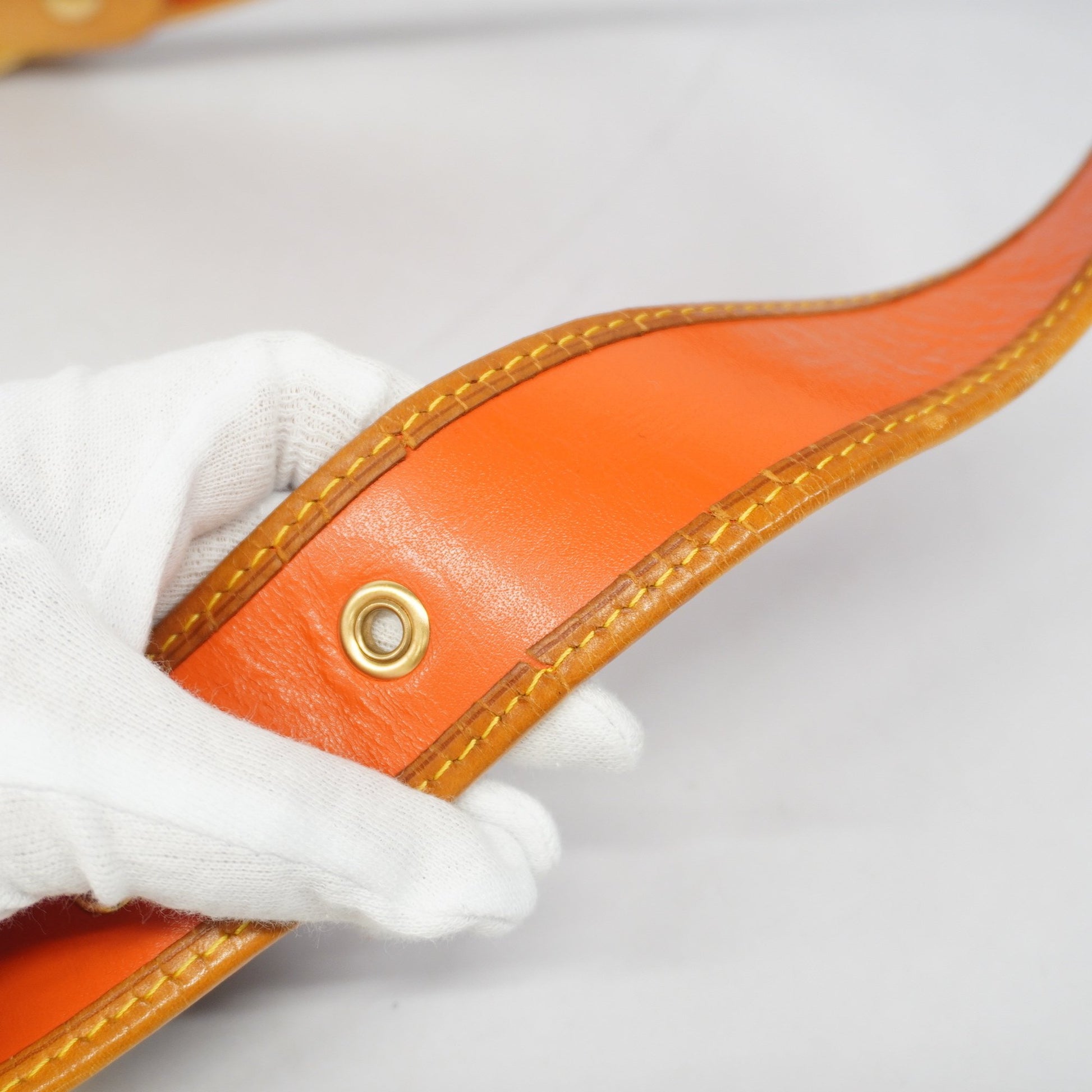 Louis Vuitton Shoulder Bag Monogram Perfo Musette M95174 Orange