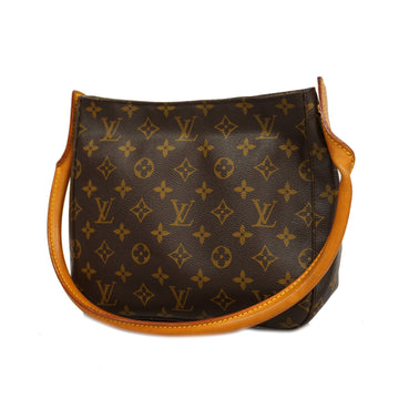 LOUIS VUITTONAuth  Monogram Looping MM M51146 Women's Shoulder Bag