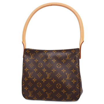 LOUIS VUITTON Shoulder Bag Monogram Looping MM M51146 Brown Ladies