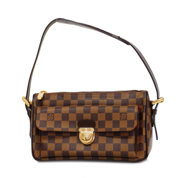 LOUIS VUITTON Shoulder Bag Damier Ravello GM N60006 Ebene Ladies