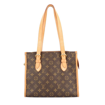 LOUIS VUITTON Popincourt Haut Monogram Tote Bag Canvas M40007 Brown Women's