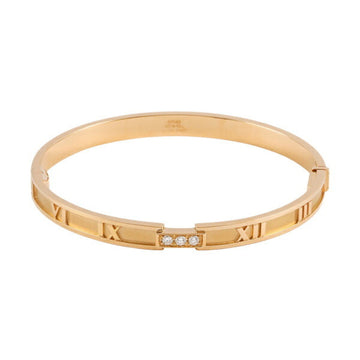 TIFFANY 3PD Atlas K18YG Yellow Gold Bracelet