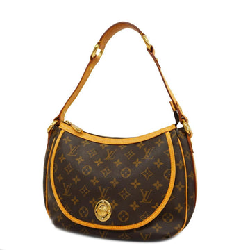 LOUIS VUITTON Shoulder Bag Monogram Tulum PM M40076 Brown Ladies