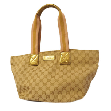 Gucci GG Canvas Tote Bag 131230 Women's GG Canvas Tote Bag Beige