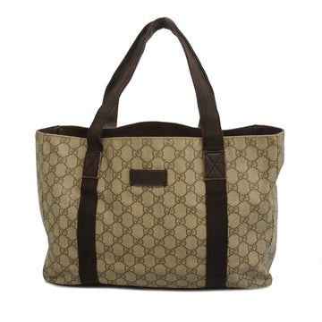 GUCCIAuth  Tote Bag 141624 Women's GG Supreme Beige,Brown