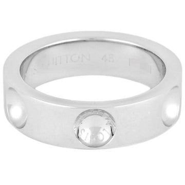 Louis Vuitton Petit Berg Amplant Ring K18WG # 48 Q9125