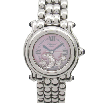 CHOPARD Happy Sports Wrist Watch watch Wrist Watch 27/8250-23 Quartz Pink Pink shell Stainless Steel diamond 27/8250-23