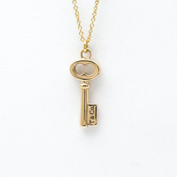 TIFFANY Keys Pink Gold [18K] Women's Pendant Necklace