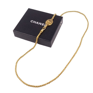 Chanel necklace 95A here mark ladies gold